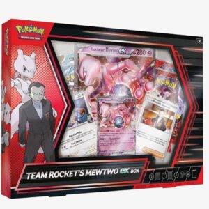 Team Rockets Mewtwo Ex Box