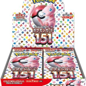 SV2A Pokémon Card 151 booster box Japanese Pokemon Card