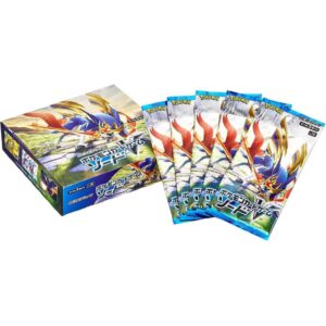 S1W Sword Japanese Booster Box Japanese Pokemon Card