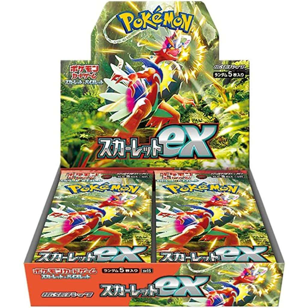 SV1S Scarlet Ex booster box Japanese Pokemon Card