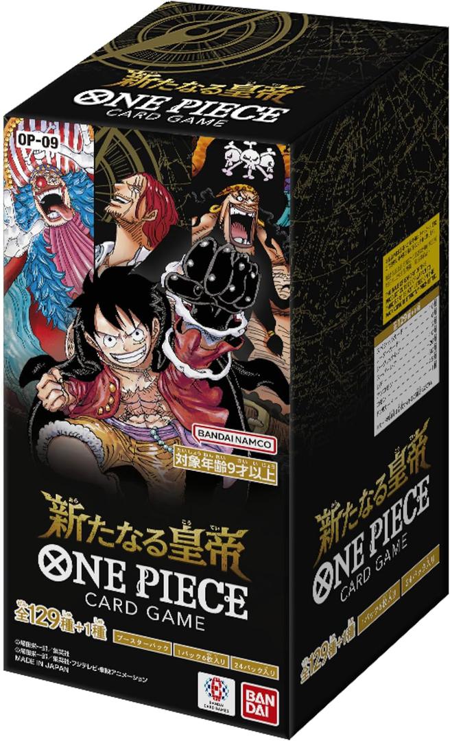 OP-09 EMPERORS IN THE NEW WORLD Booster Box Japanese ONE PIECE CARD