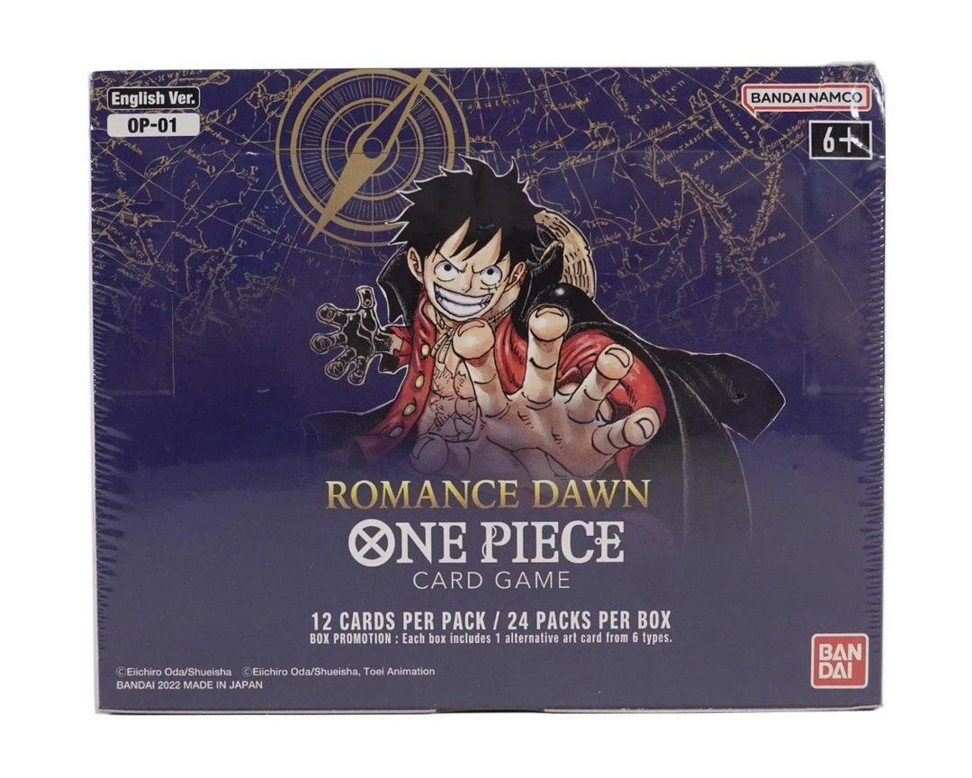 One Piece Card Game Romance Dawn Booster Box OP-01 (White Bottom) FACTORY SEALED