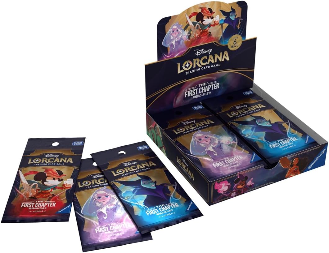 Disney Lorcana TCG THE FIRST CHAPTER Sealed Cases
