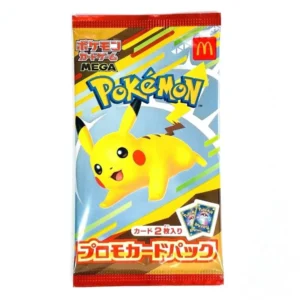 Sealed McDonald's Promo Card Pack 2025 Pikachu 020/M-P Japanese